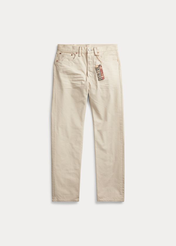 Men's Ralph Lauren Straight Fit Jeans | 643819SXP